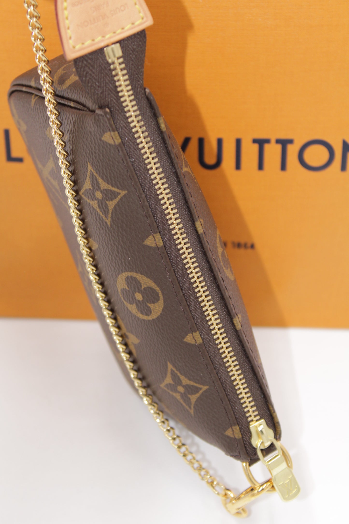 Mini Pochette Accessoirs Monogramm