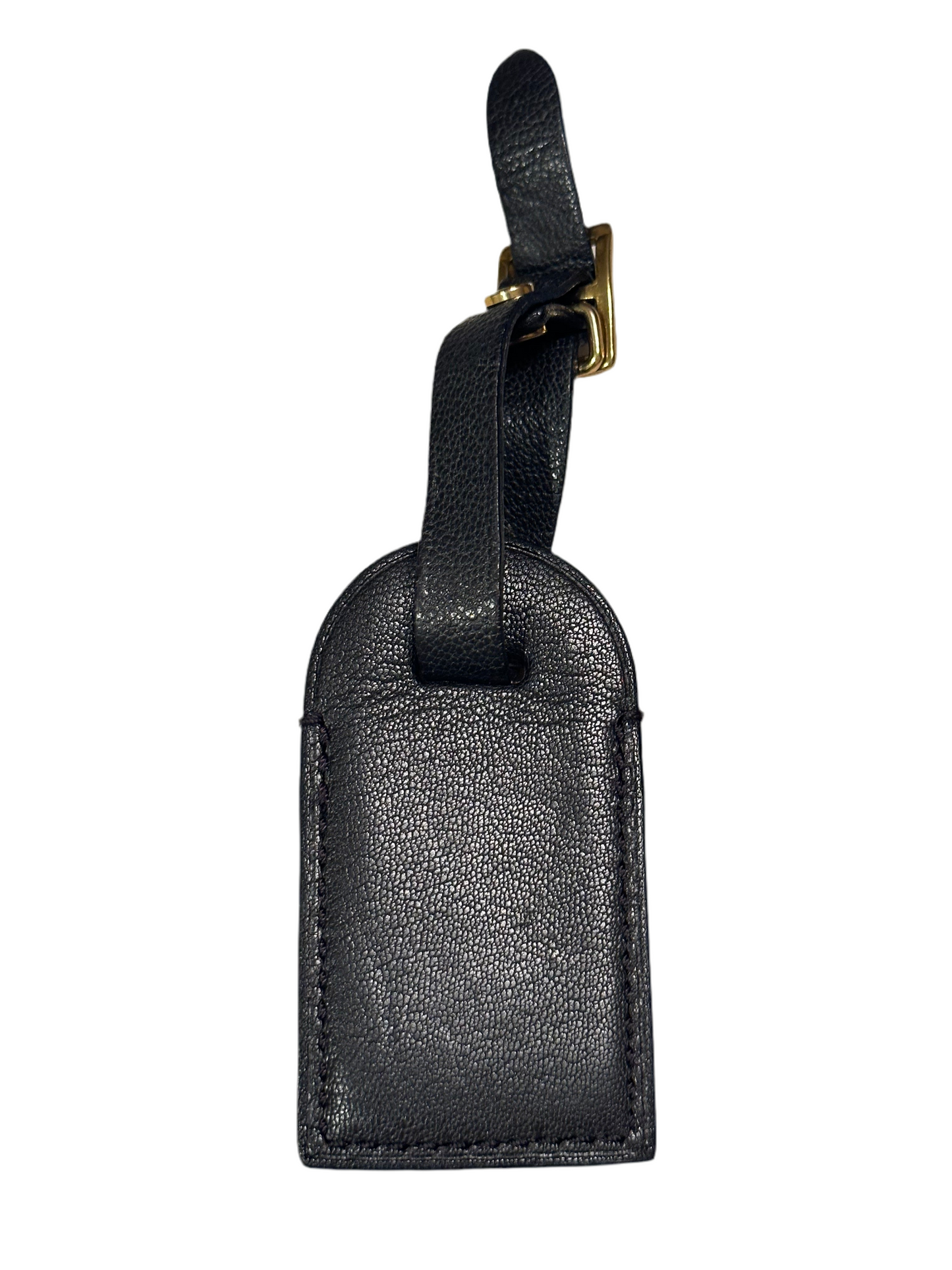 Special Edition Luggage Tag Leder mit Messing-Plättchen