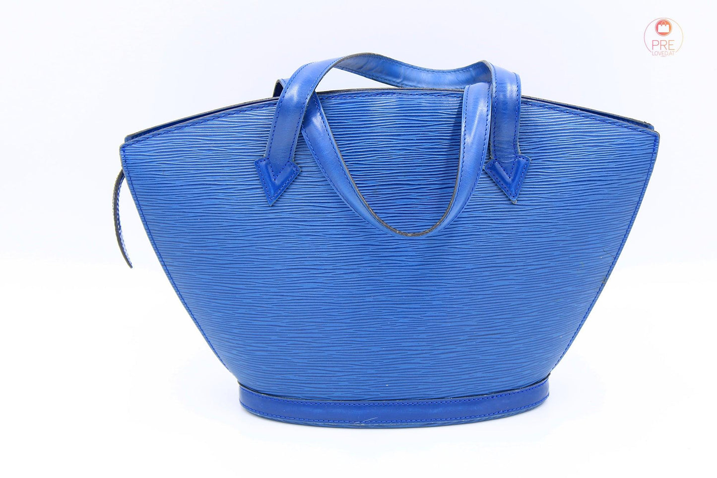 Saint Jacques Epi Leder blau - Pre-Loved