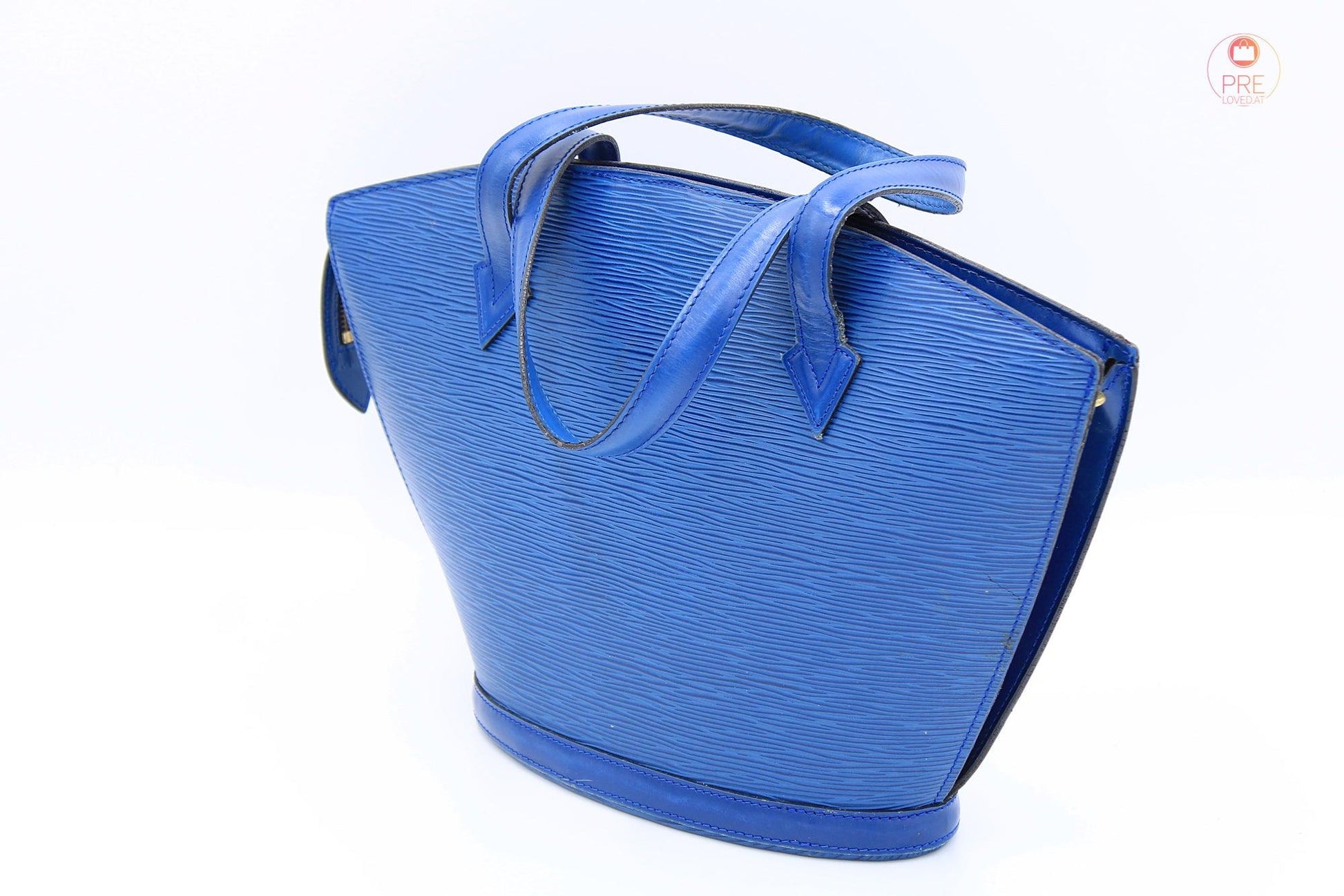 Saint Jacques Epi Leder blau - Pre-Loved