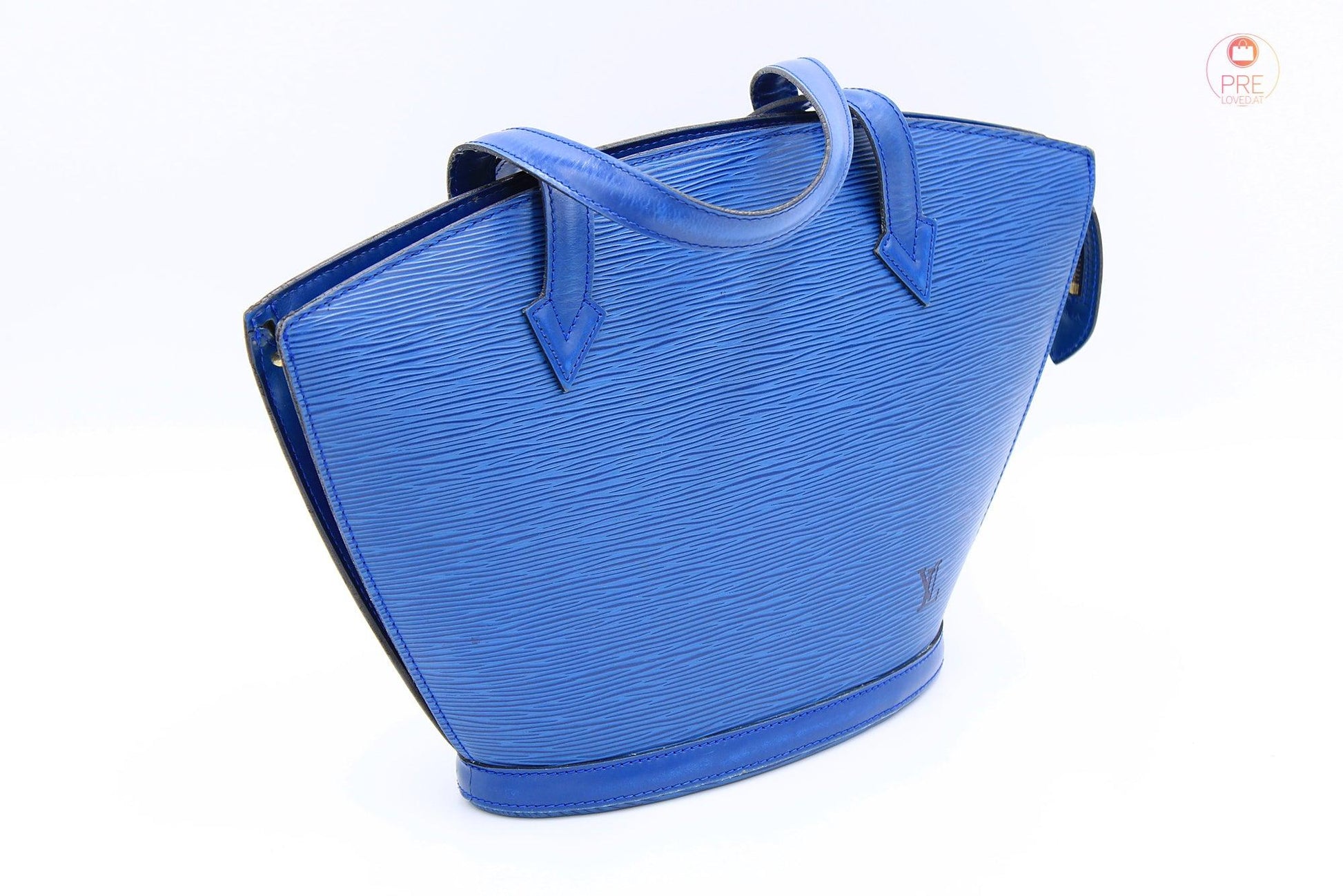 Saint Jacques Epi Leder blau - Pre-Loved