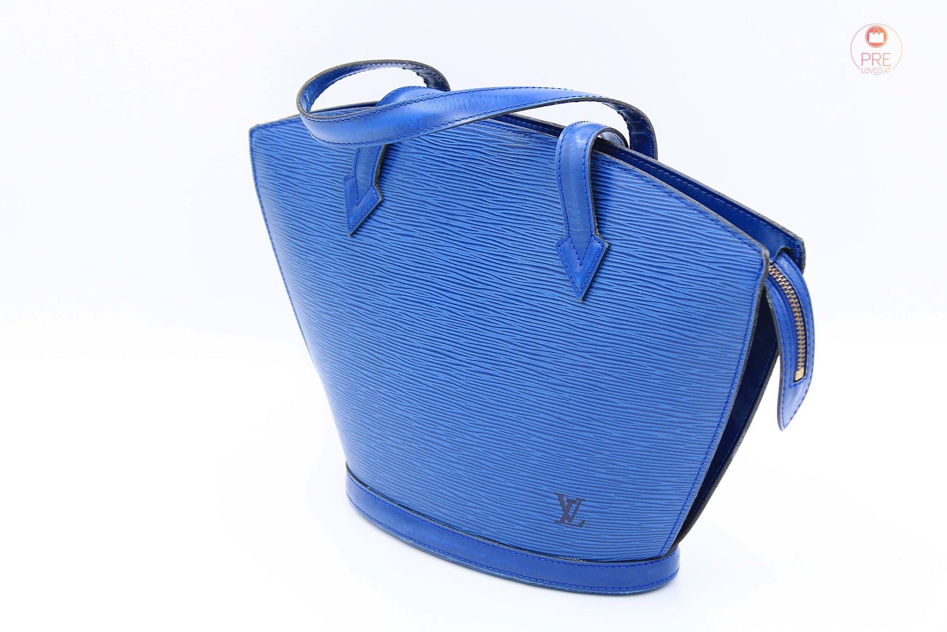 Saint Jacques Epi Leder blau - Pre-Loved