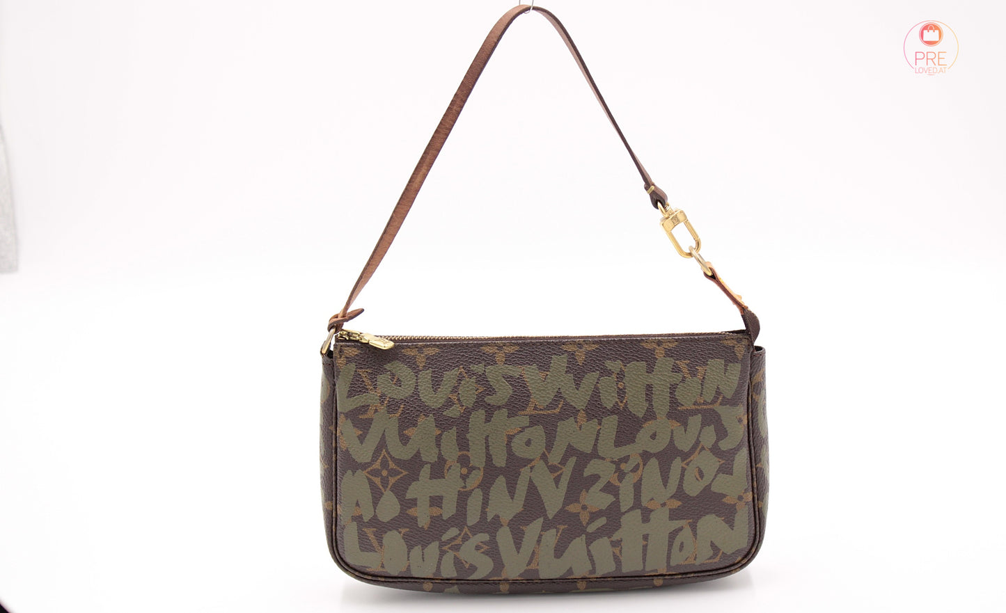 Pochette Stephen Sprouse Graffiti green