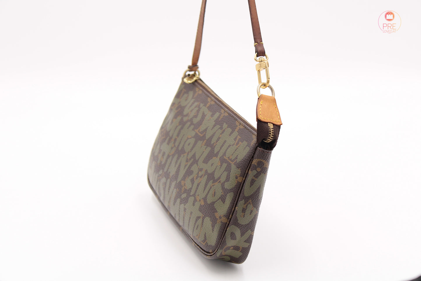 Pochette Stephen Sprouse Graffiti green