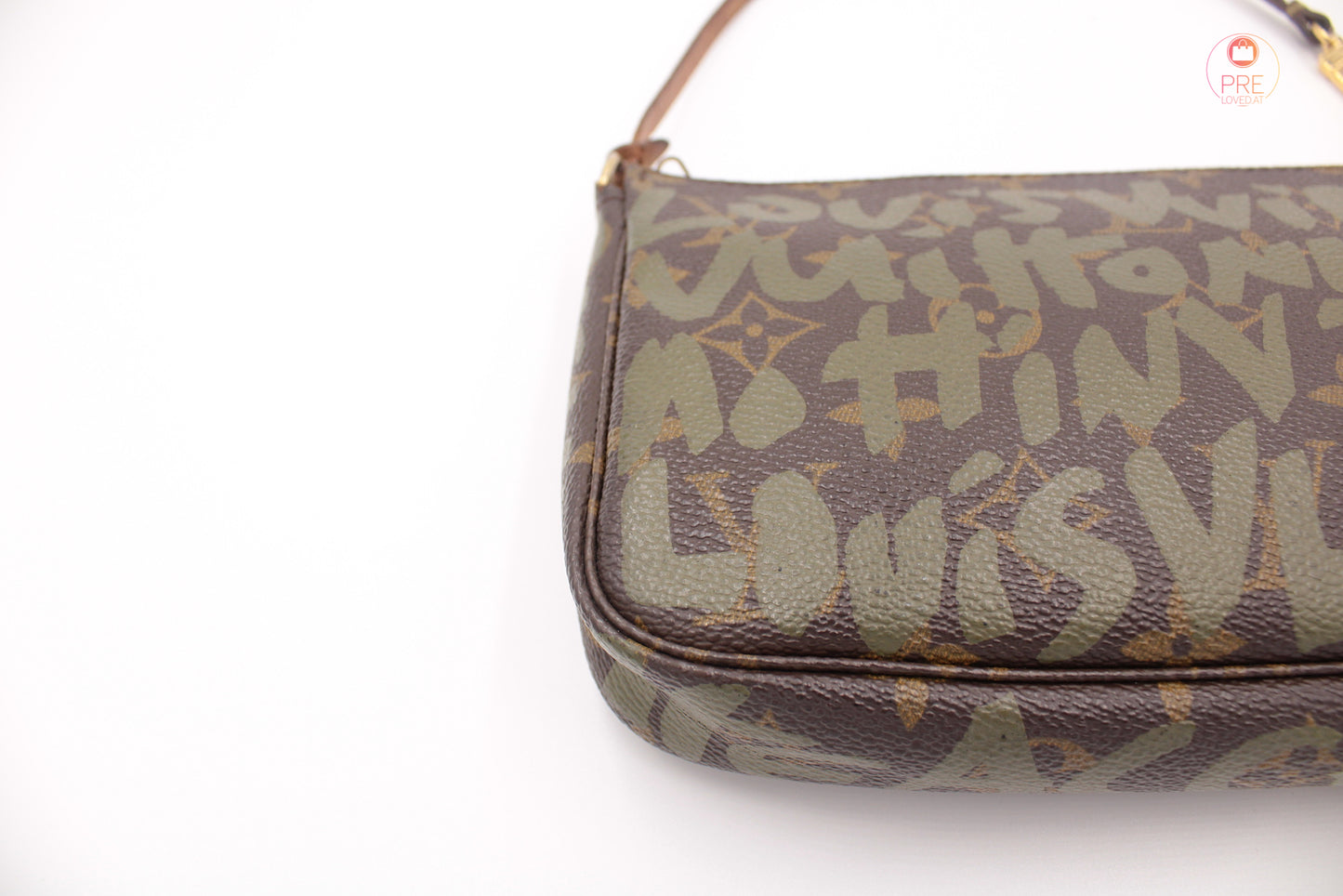 Pochette Stephen Sprouse Graffiti green