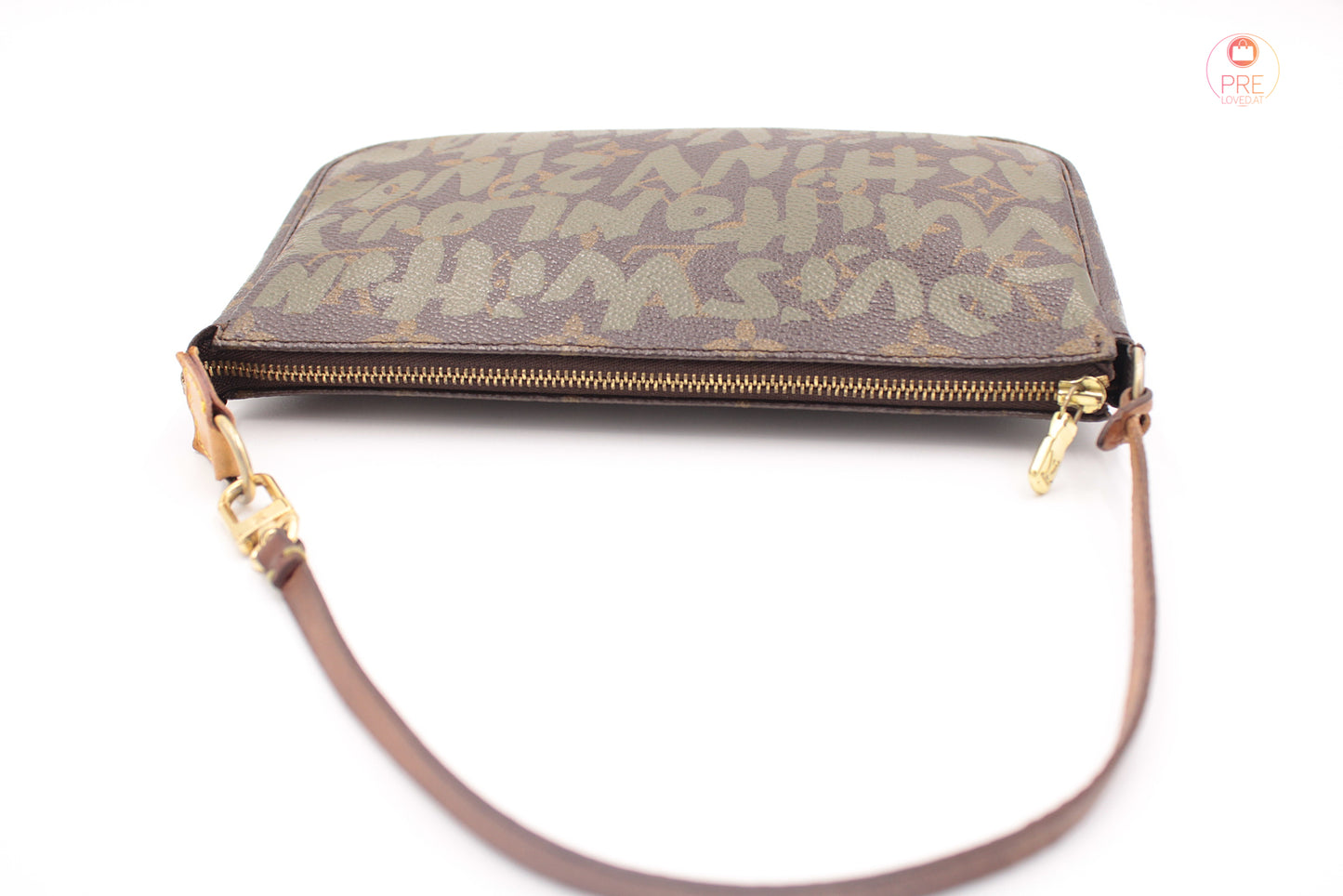 Pochette Stephen Sprouse Graffiti green