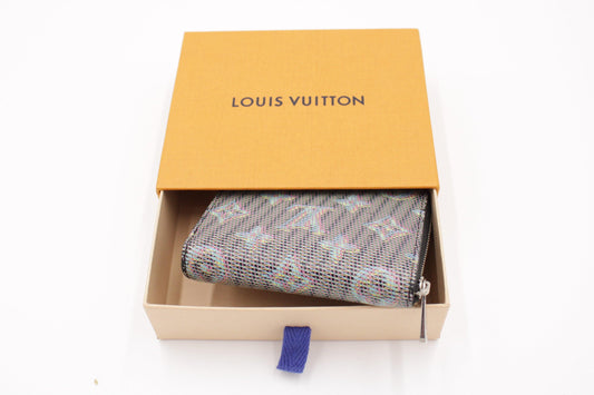 Limitiertes Zippy Wallet LV Pop Hologram - Pre-Loved