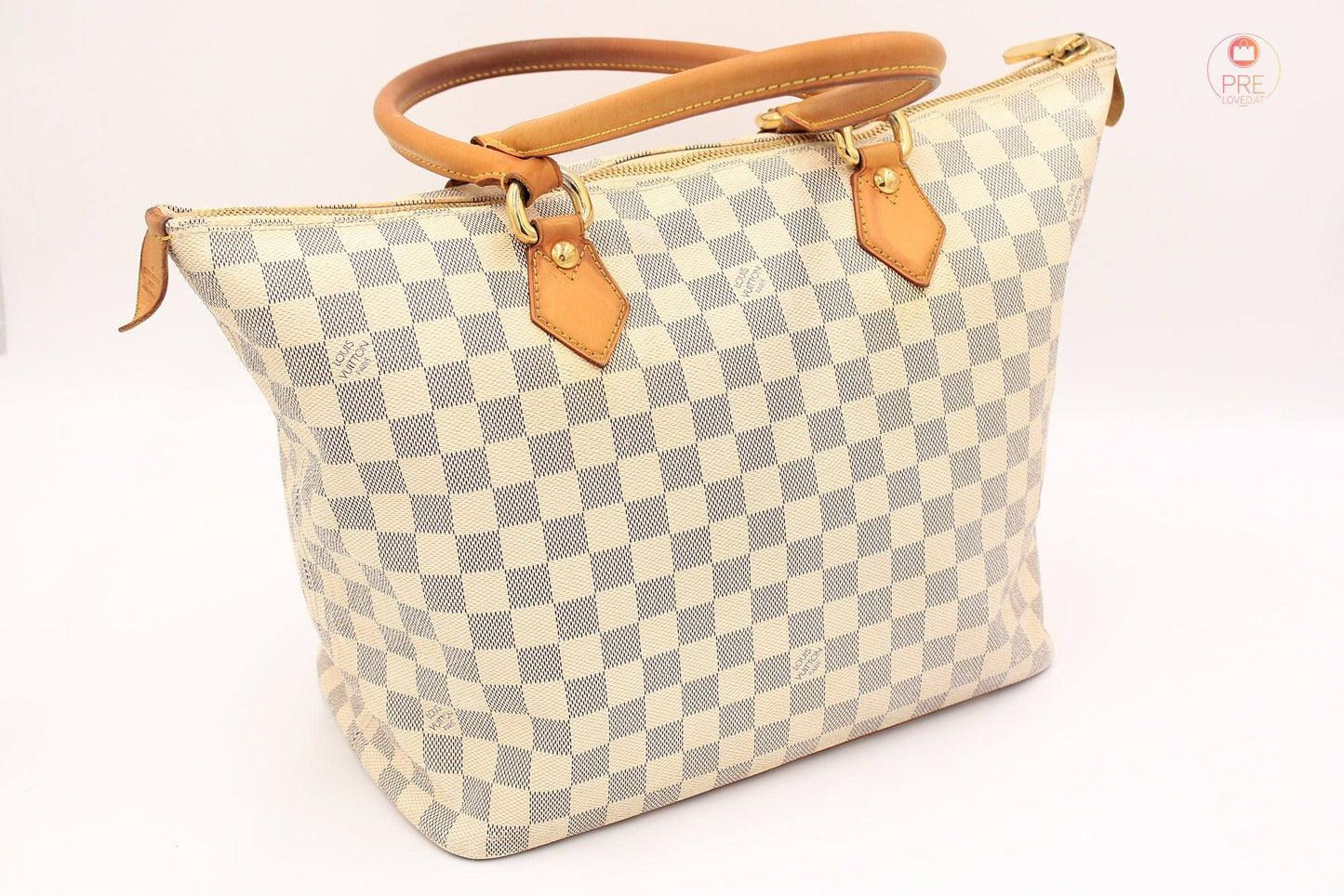 Saleya MM Damier Azur - Pre-Loved