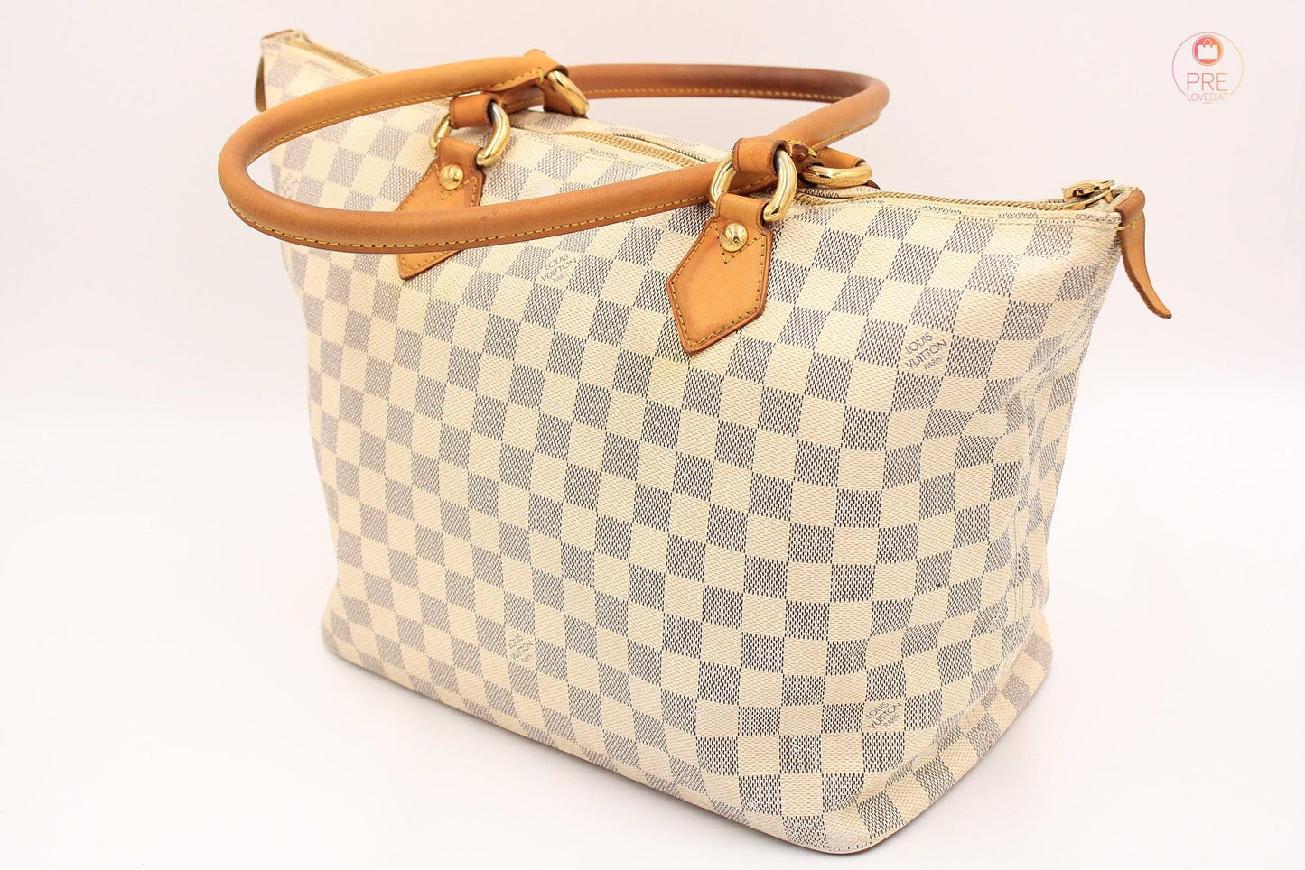 Saleya MM Damier Azur - Pre-Loved