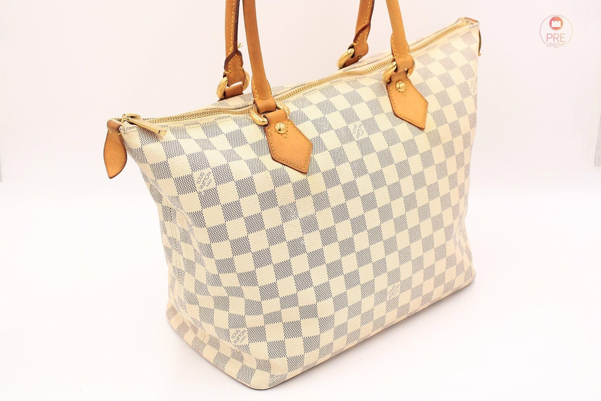 Saleya MM Damier Azur - Pre-Loved