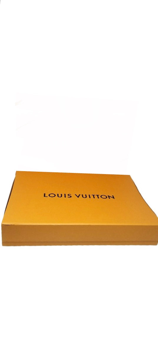 Louis Vuitton storage boxes in orange